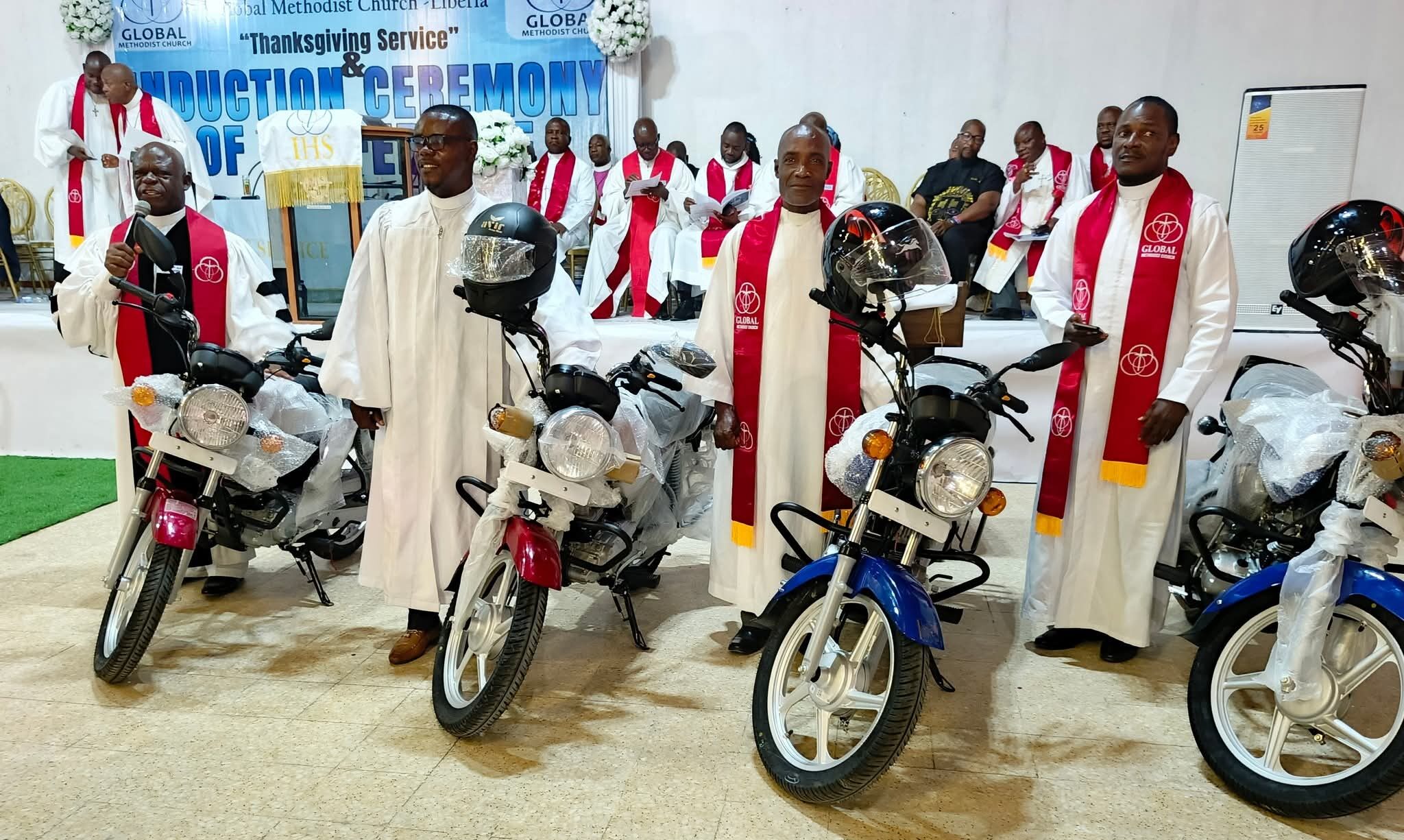 Grain Coast Annual Conference Donates Motorcycles to Strengthen Evangelism and Church Planting